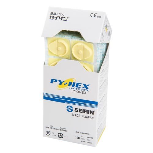 SEIRIN New PYONEX spiediena adata S-PY, dzeltena, 0,15 x 0,60 mm