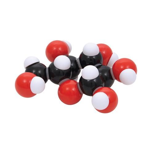 Glikozes (C6H12O6) molymod® komplekts