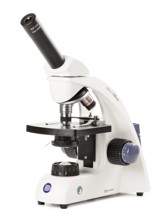 MicroBlue bioloģiskais mikroskops