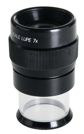 Measuring magnifiers (reticle)