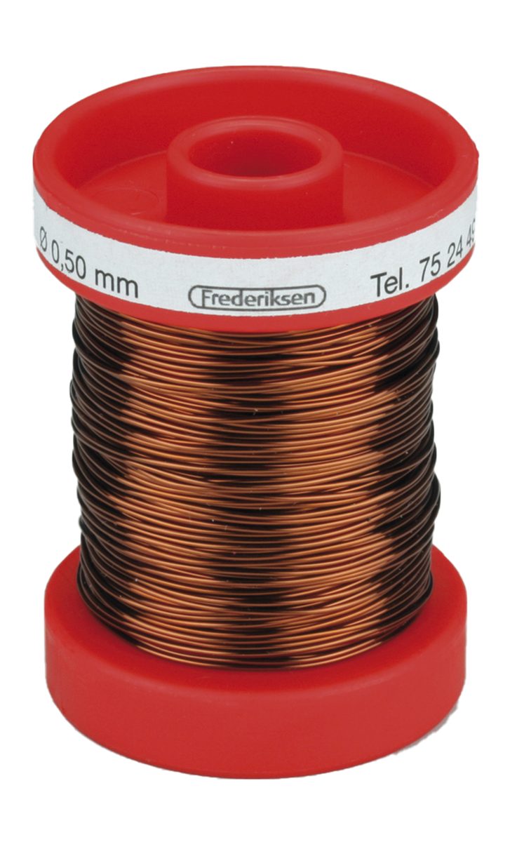 Izolēta vara stieple, Ø 0,50 mm, 100 g, 59 m