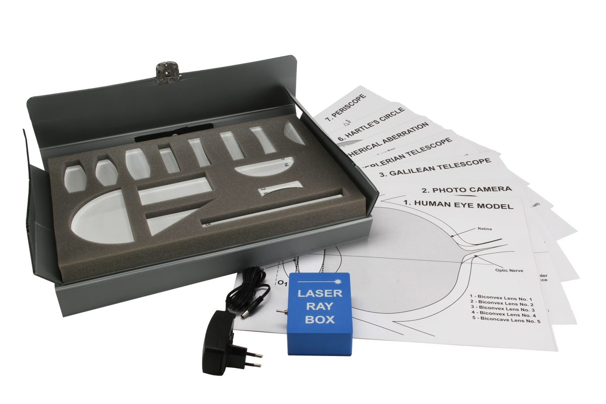 Optikas komplekts ar Laser Ray Box