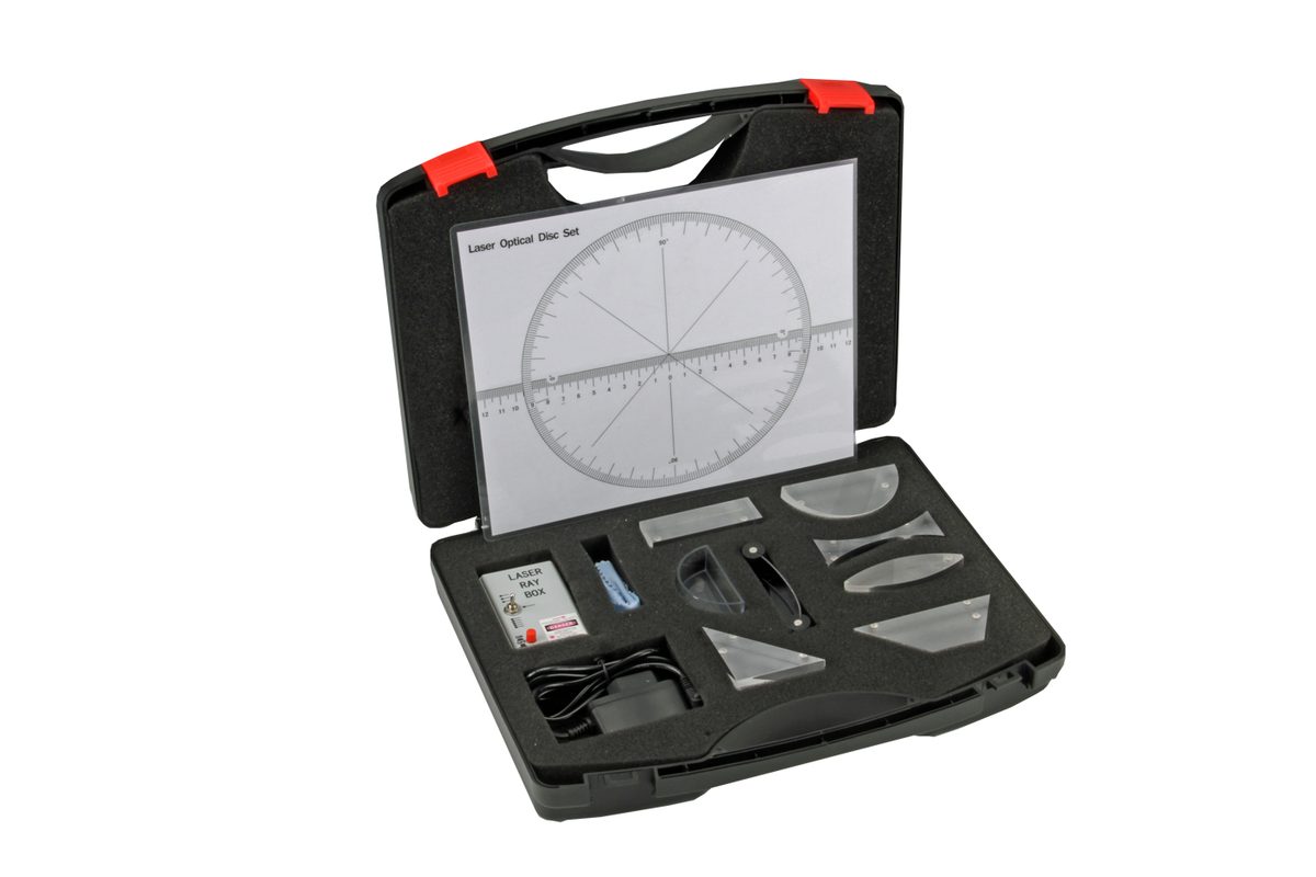 Laser Ray Box ar lēcu šķēlumiem