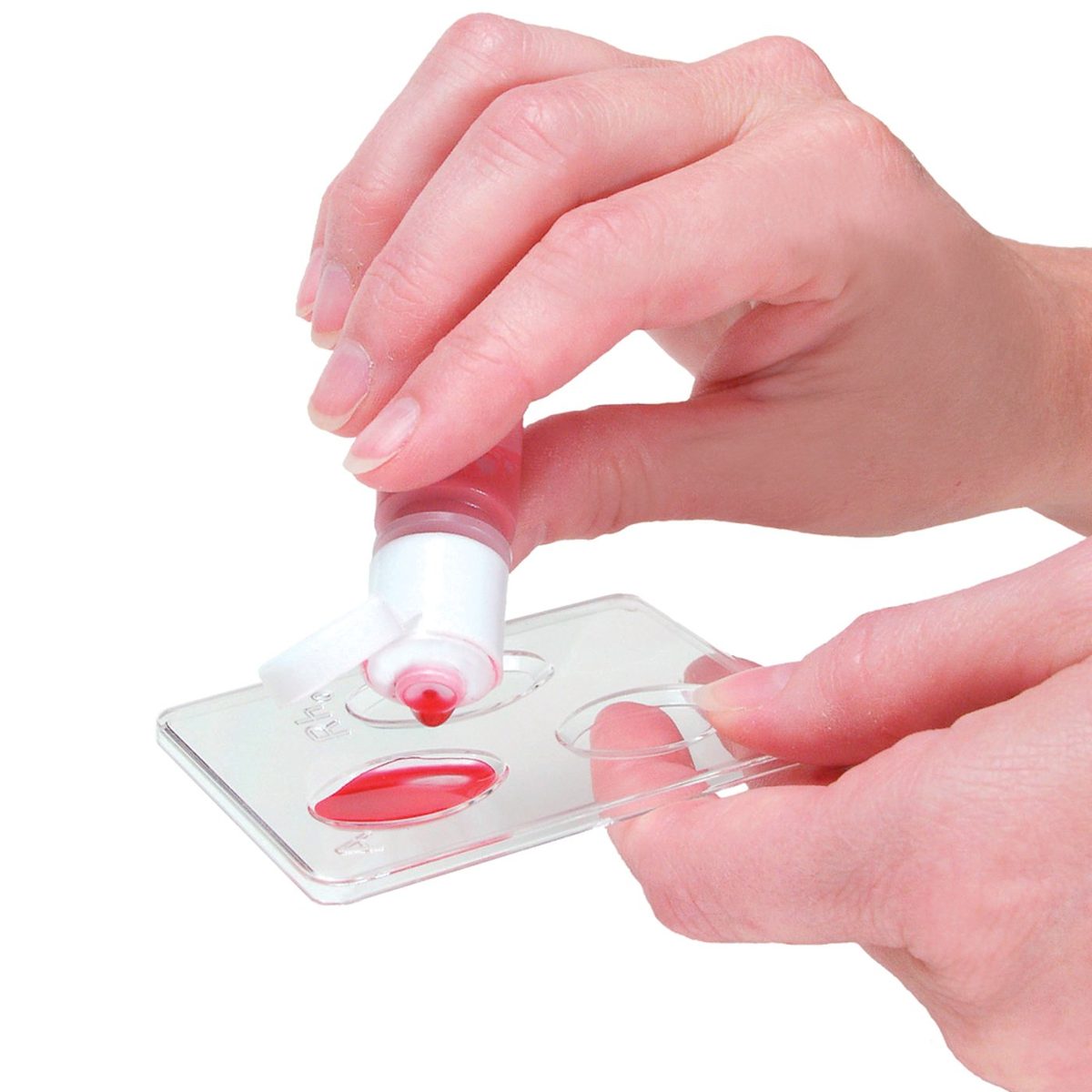 Blood Typing Set AB0-Rh, Simulated Blood