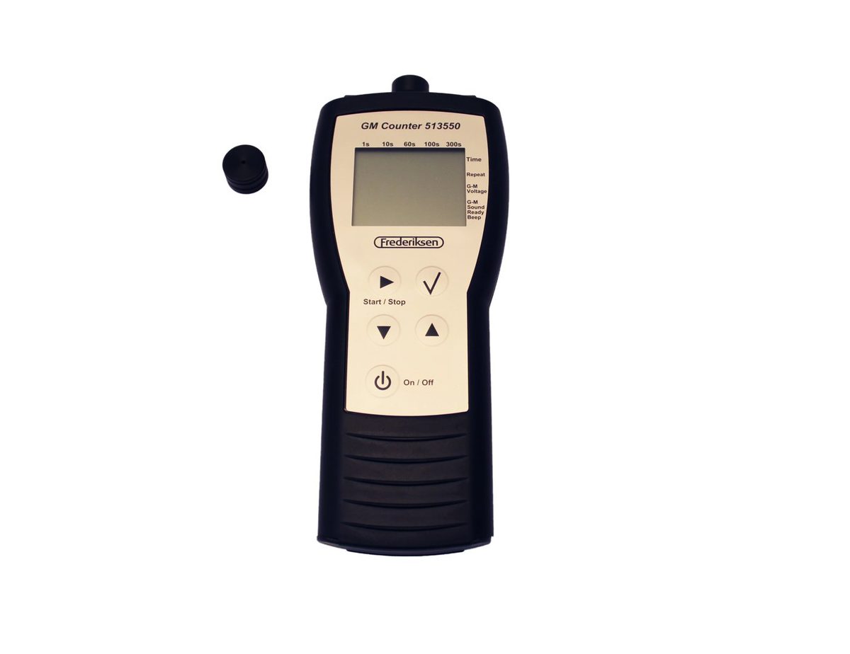 Handheld GM Counter with Integrated Tube