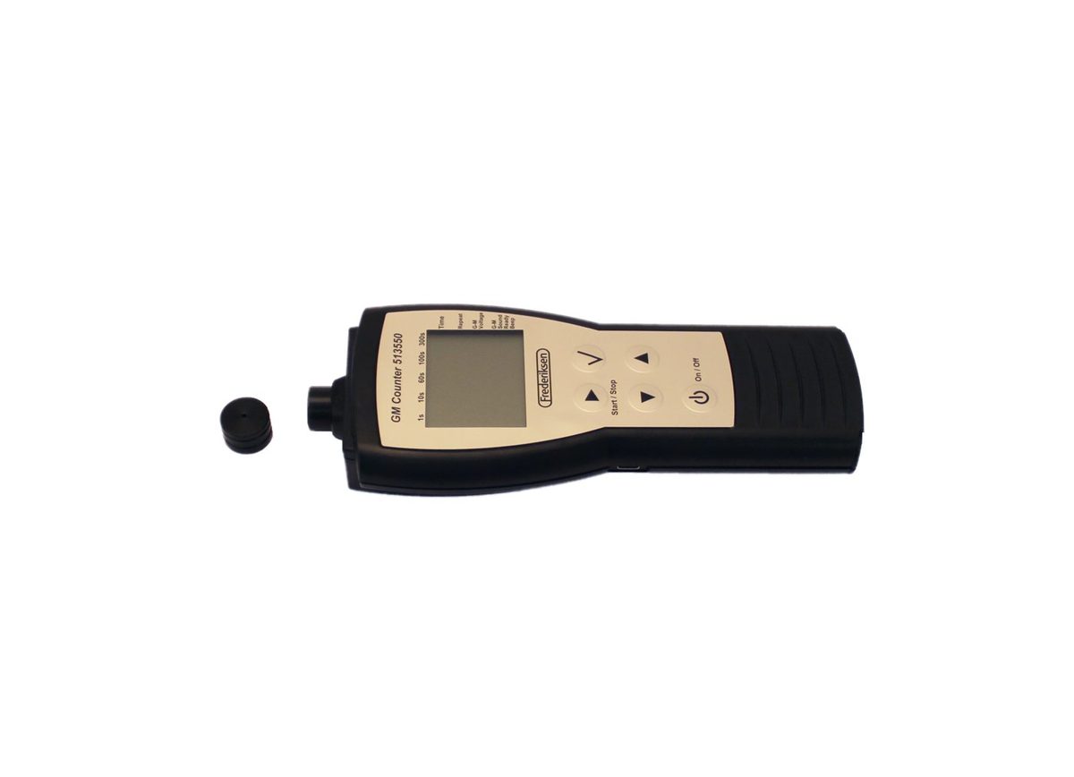 Handheld GM Counter with Integrated Tube