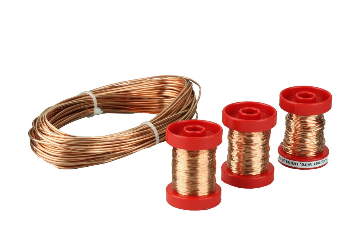 Neizolēta vara stieple, Ø0,50 mm, 100 g, 62 m