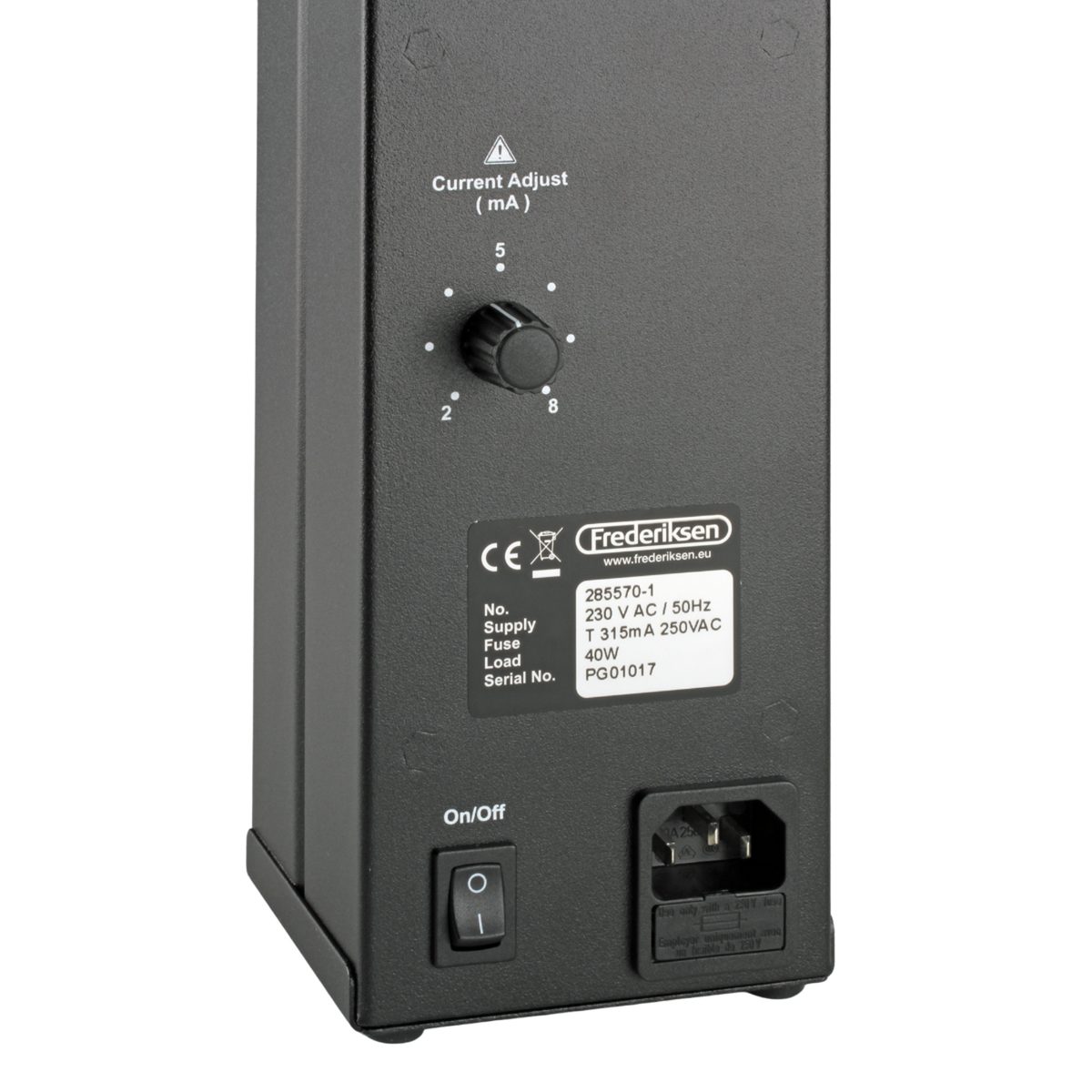 Spectral Tube Holder with Power Supply