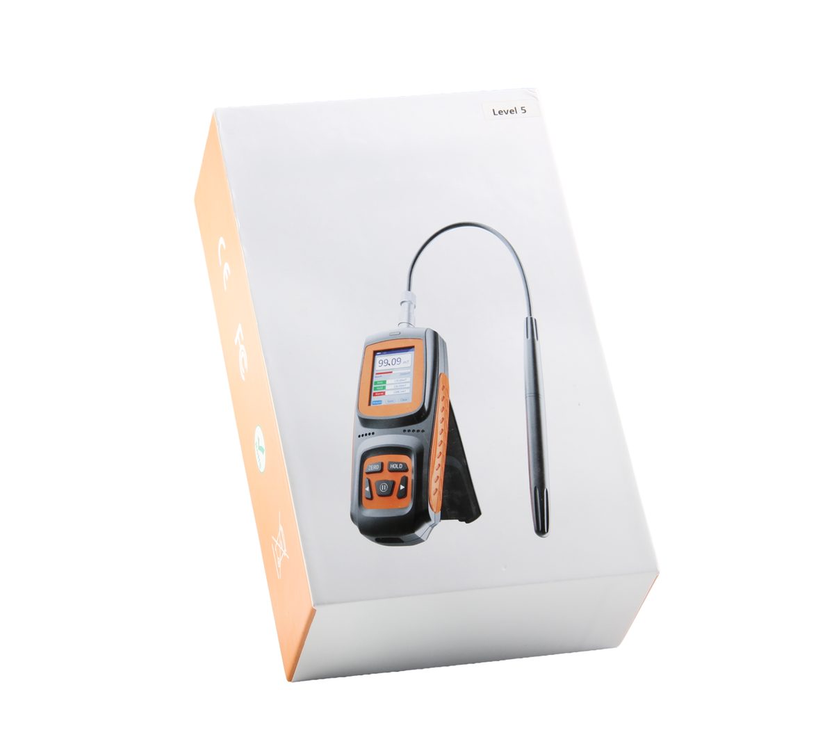 Handheld Teslameter with Rechargeable Battery