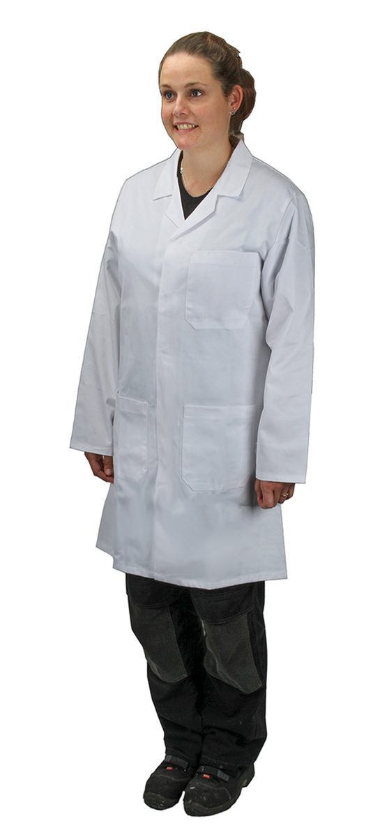 White Lab Coat, XL