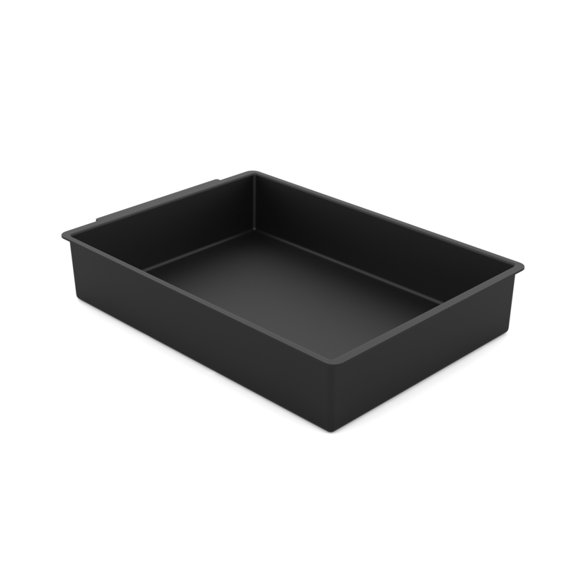 Standard īpaši dziļā melna veidota starplika 1 62mm dziļā nodalījums