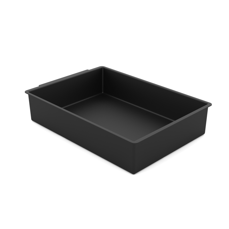 Standard īpaši dziļā melna veidota starplika 1 70mm dziļā nodalījums