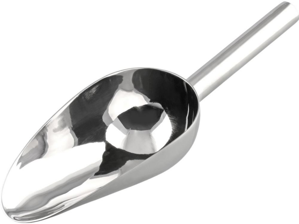 Smeļamkarotes FoodScoop no nerūsējošā tērauda V2A (1.4301)