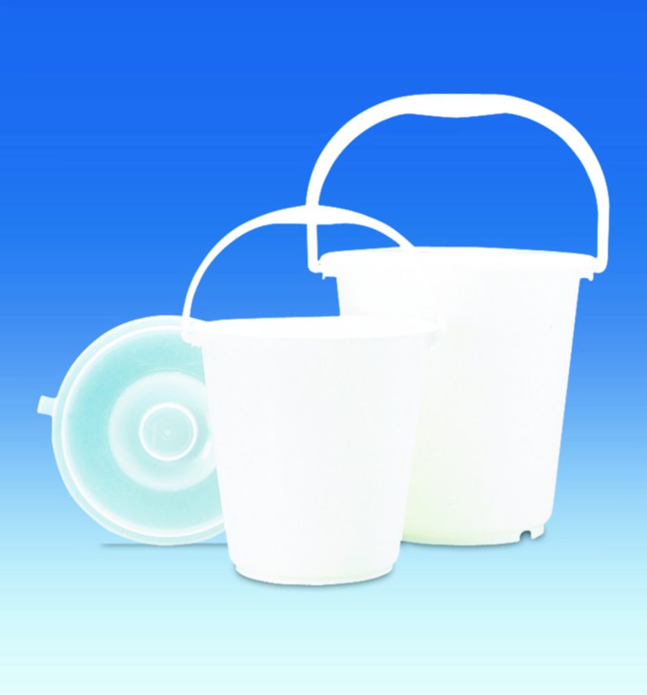 Lids for buckets, LDPE