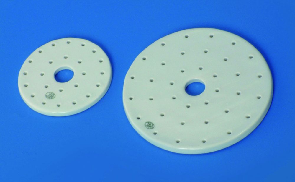 Porcelāna plate eksikatoram