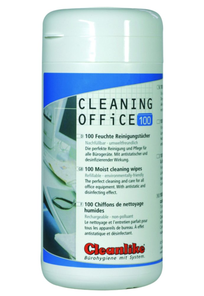 Tehniskās tīrīšanas salvetes ar spirtu Cleaning Office