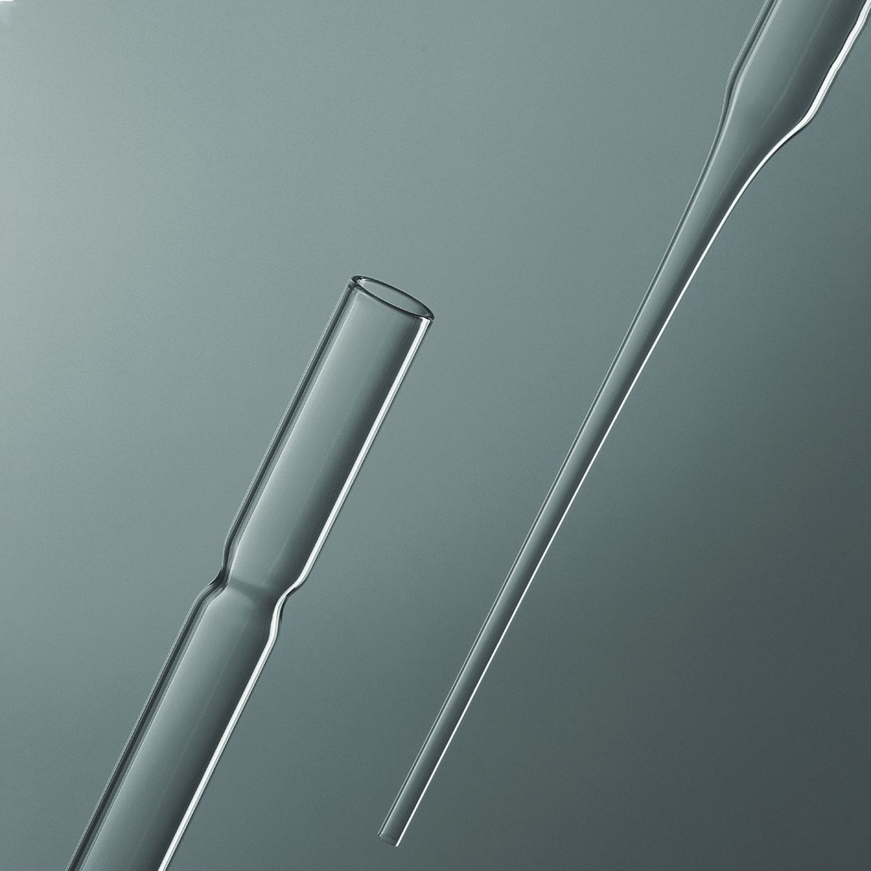 Pasteur pipettes, soda glass