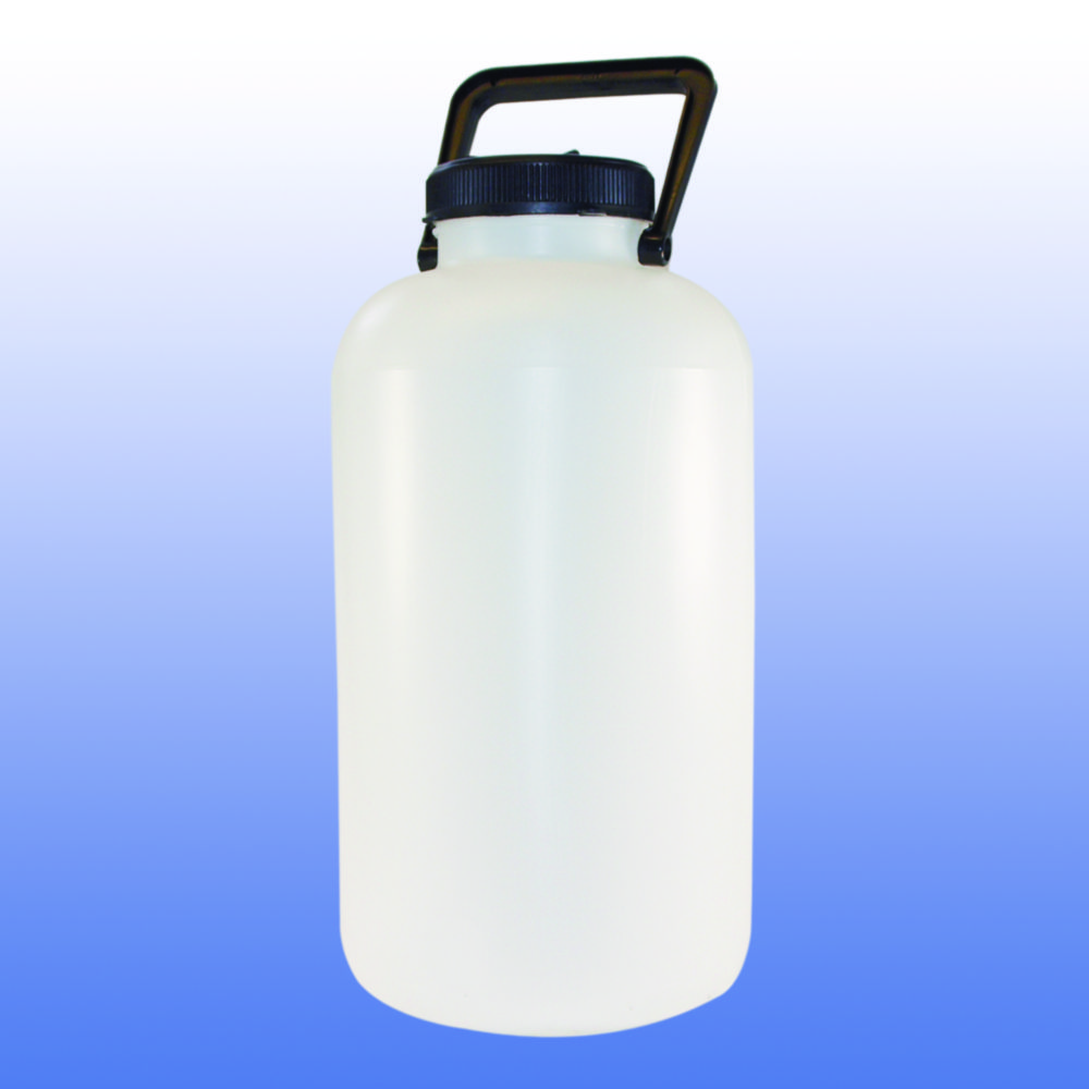 Bottles, wide mouth, PE-HD