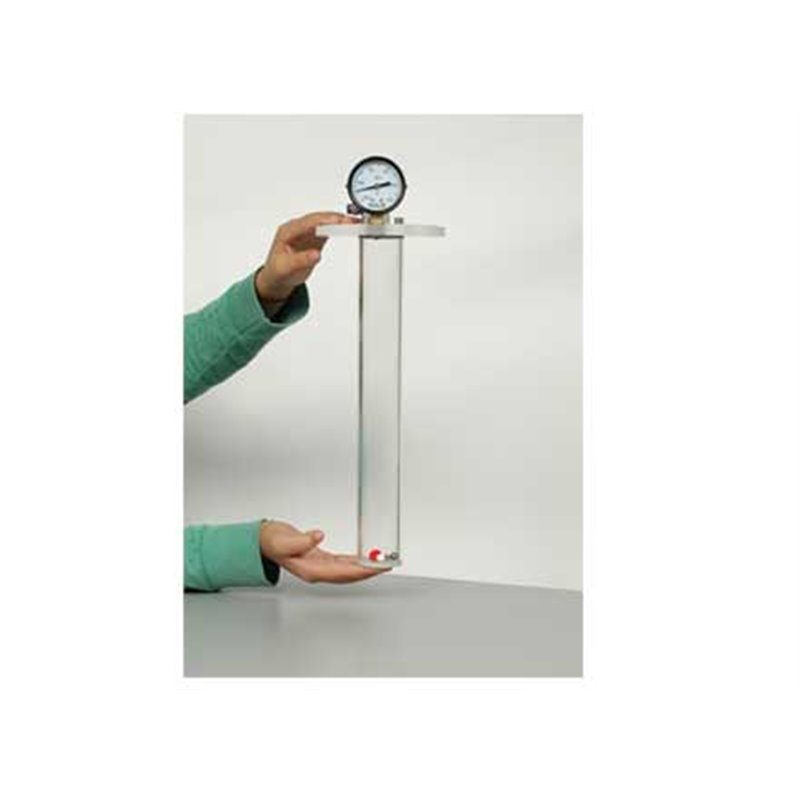 SE brīvās krišanas caurule, L = 35 cm, ar krītošiem ķermeņiem