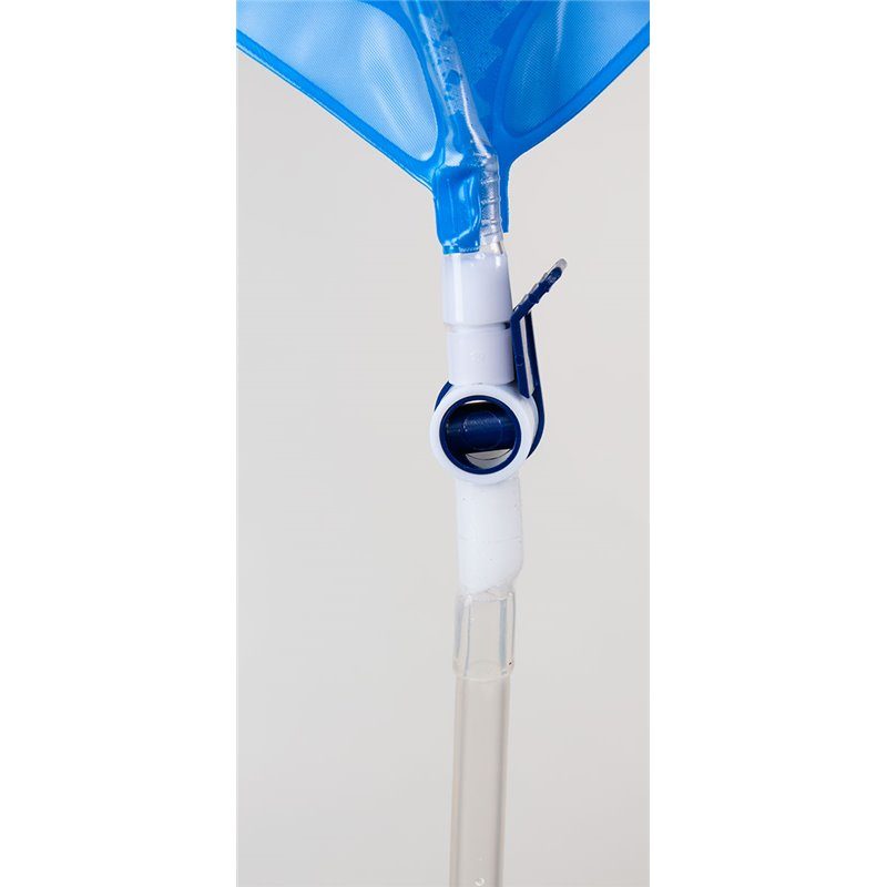 3,000 ml Discharge Bag with Stopcock and Holder