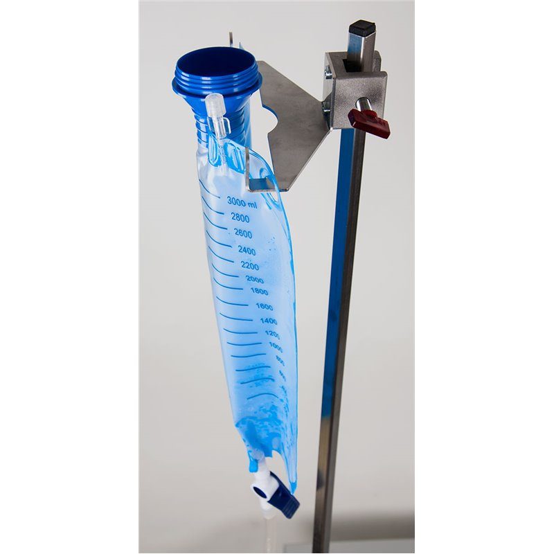 3,000 ml Discharge Bag with Stopcock and Holder