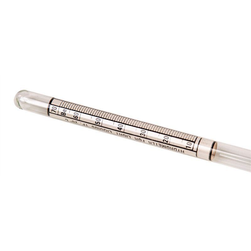 Areometrs, 1,0–2,0 g/cm³