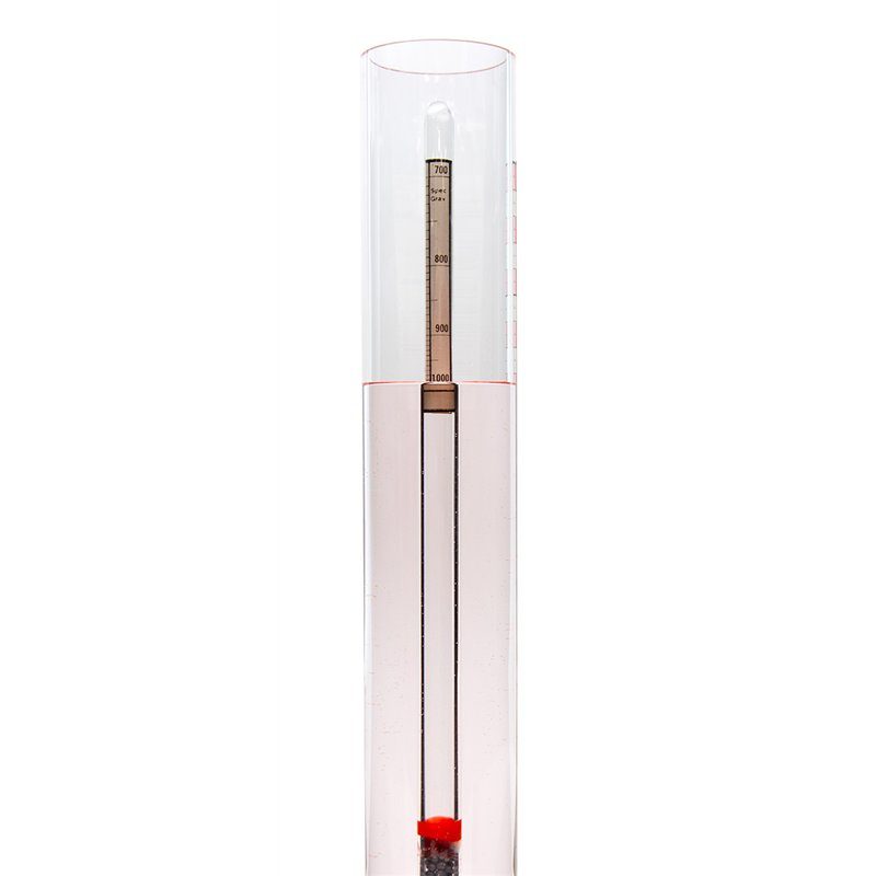 Areometrs, 1,0–2,0 g/cm³