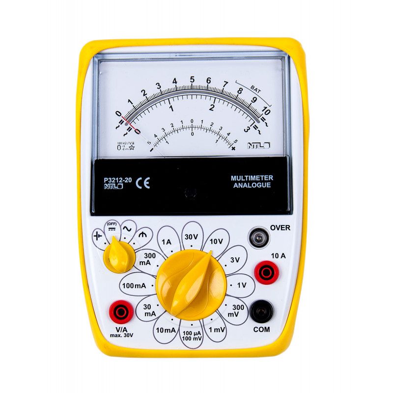 Analogais multimetrs 12