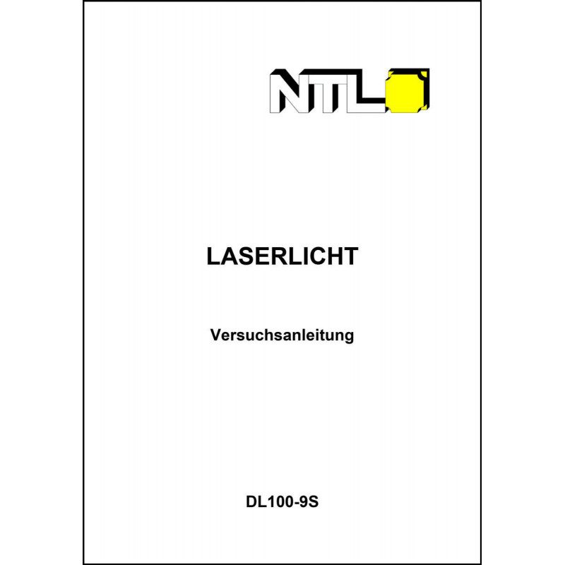 Experiment Manual: Laser Light, Black and White
