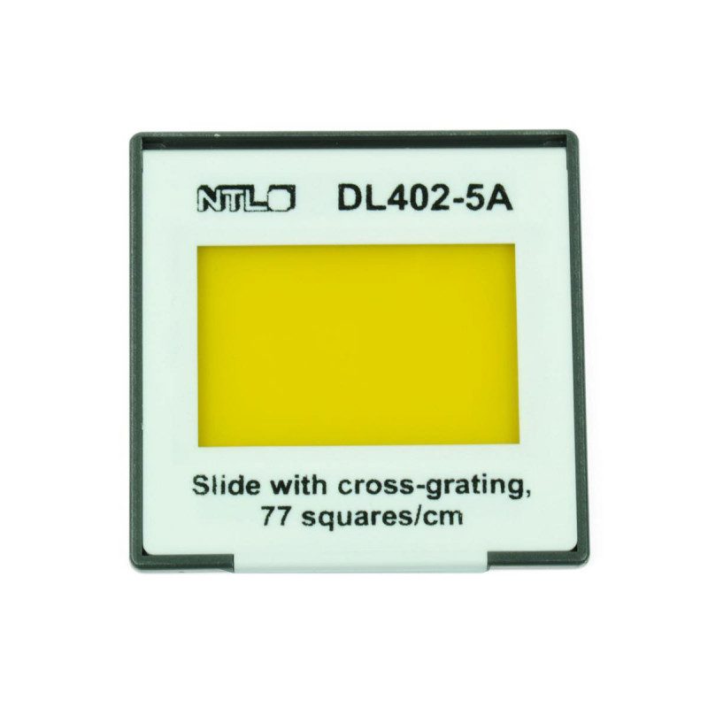 Plāksnīte ar cross-grating, 77 squares/cm