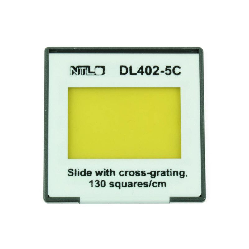 Plāksnīte ar cross-grating, 130 squares/cm
