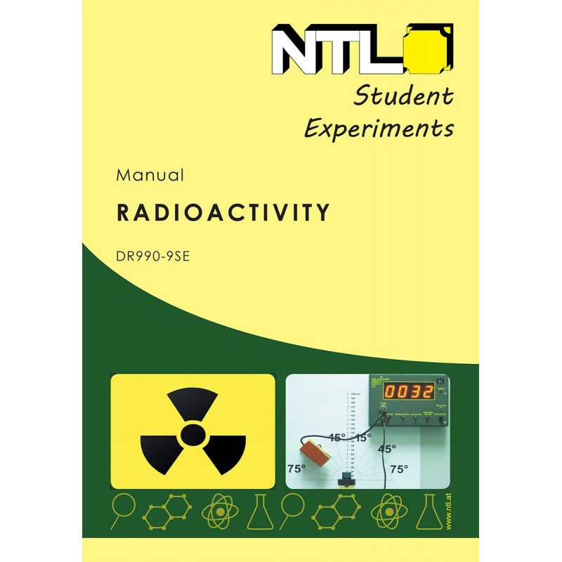 Eksperimentu rokasgrāmata: radioaktivitāte, melnbalta grāmata