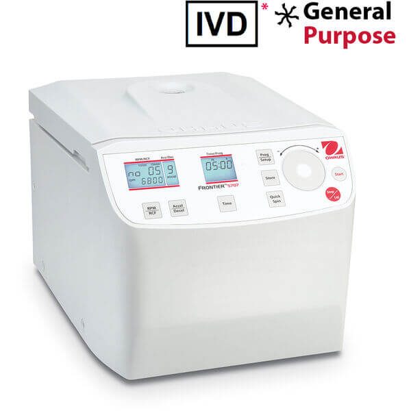 Daudzfunkcionālas centrifūgas Frontier™ 5000, IVD