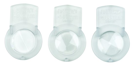 Meter Stick Optics lēcu komplekts