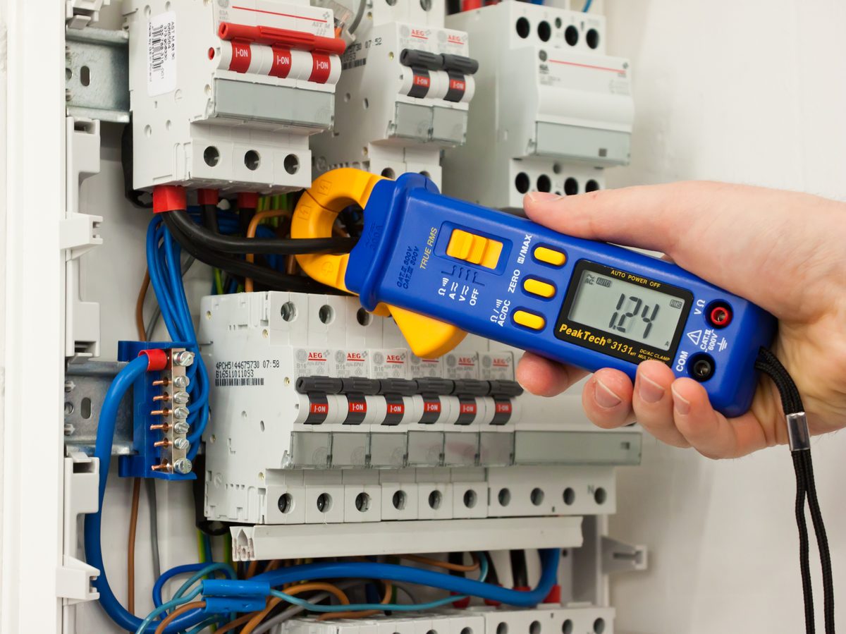 True RMS clamp meter, 4000 counts, P 3131