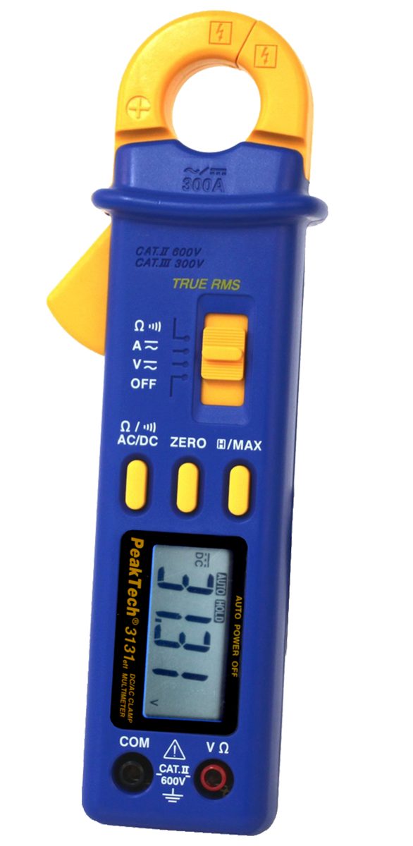 True RMS clamp meter, 4000 counts, P 3131