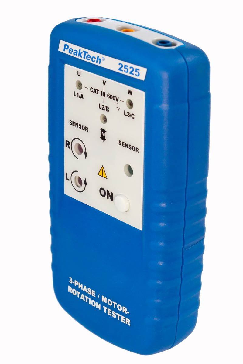 3-phase motor rotation indicator, LED display, P 2525