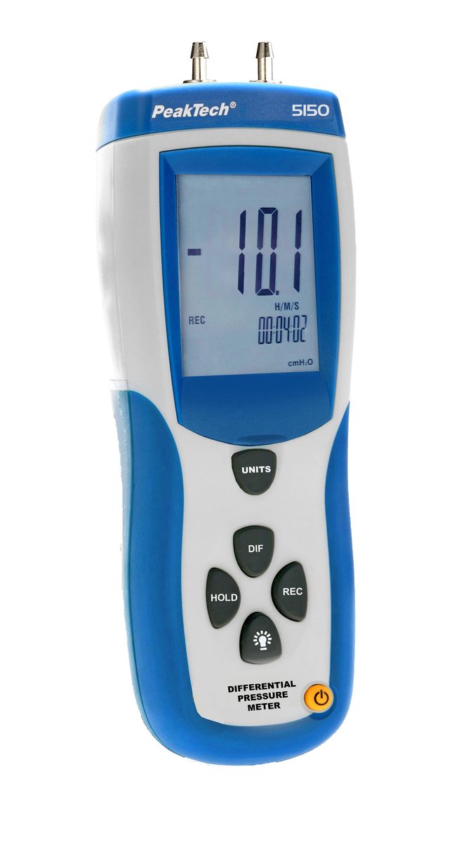 Differential pressure meter with USB, P 5150