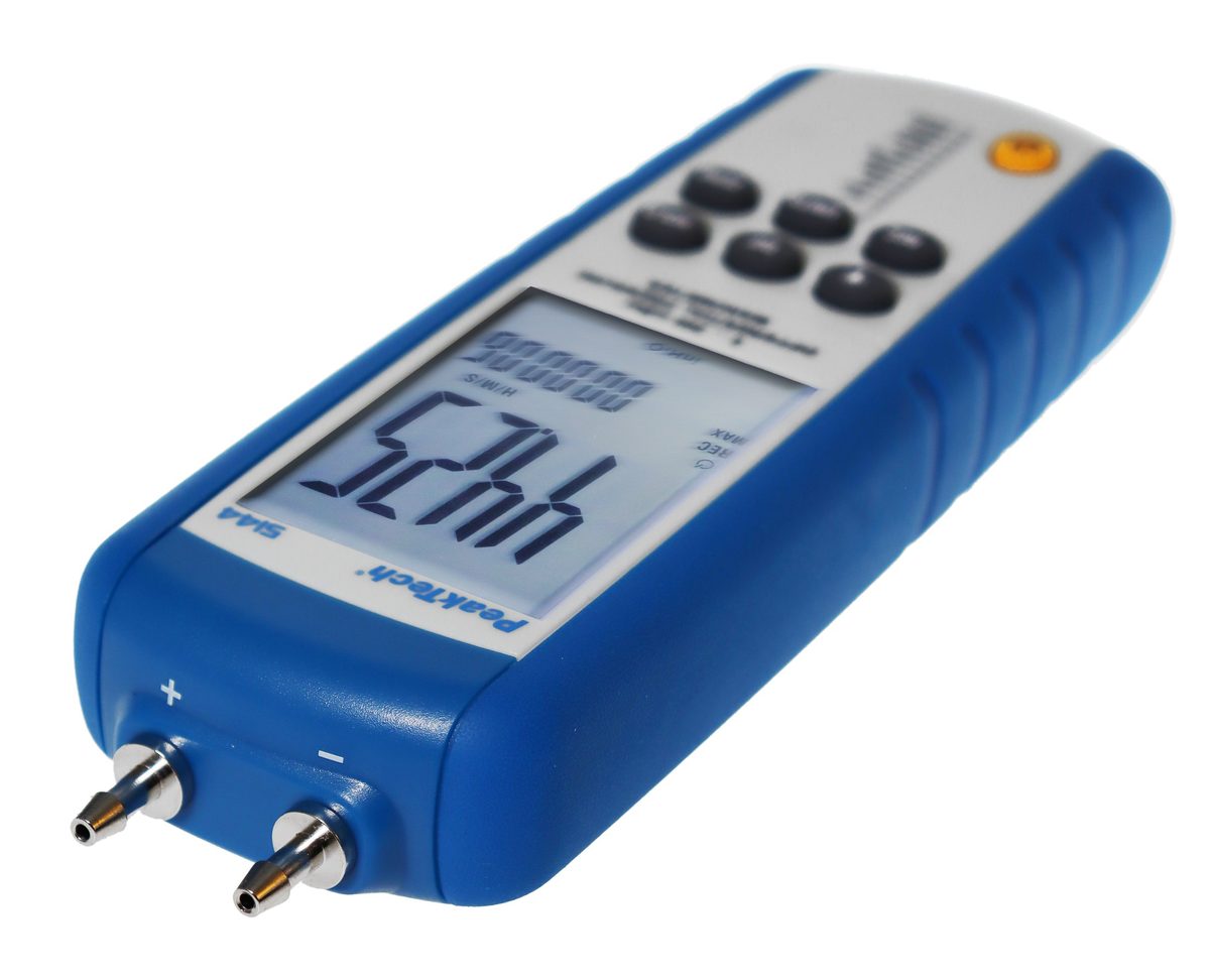 Differential pressure meter, 0 … 200 mbar, with USB, P 5144