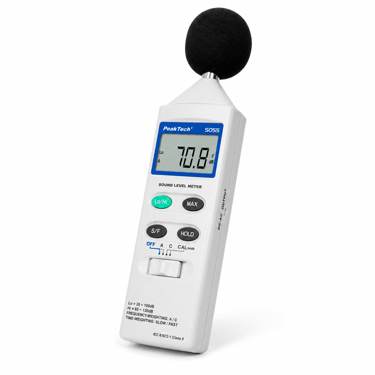 Digital Sound Level Meter, 3 1/2-digit, P 5055