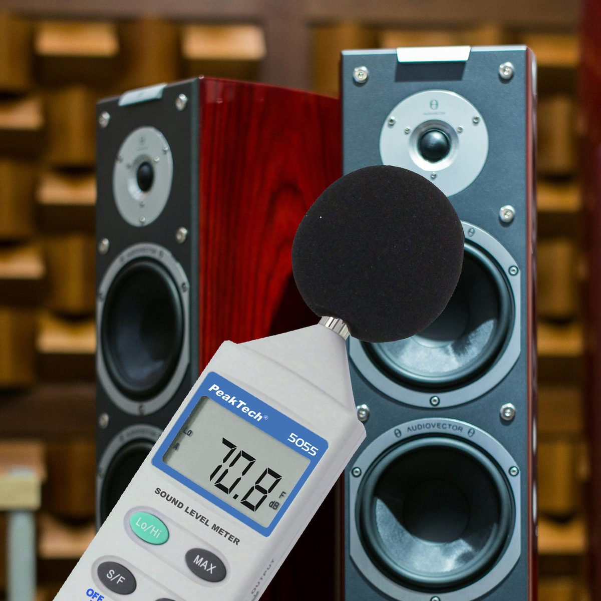 Digital Sound Level Meter, 3 1/2-digit, P 5055