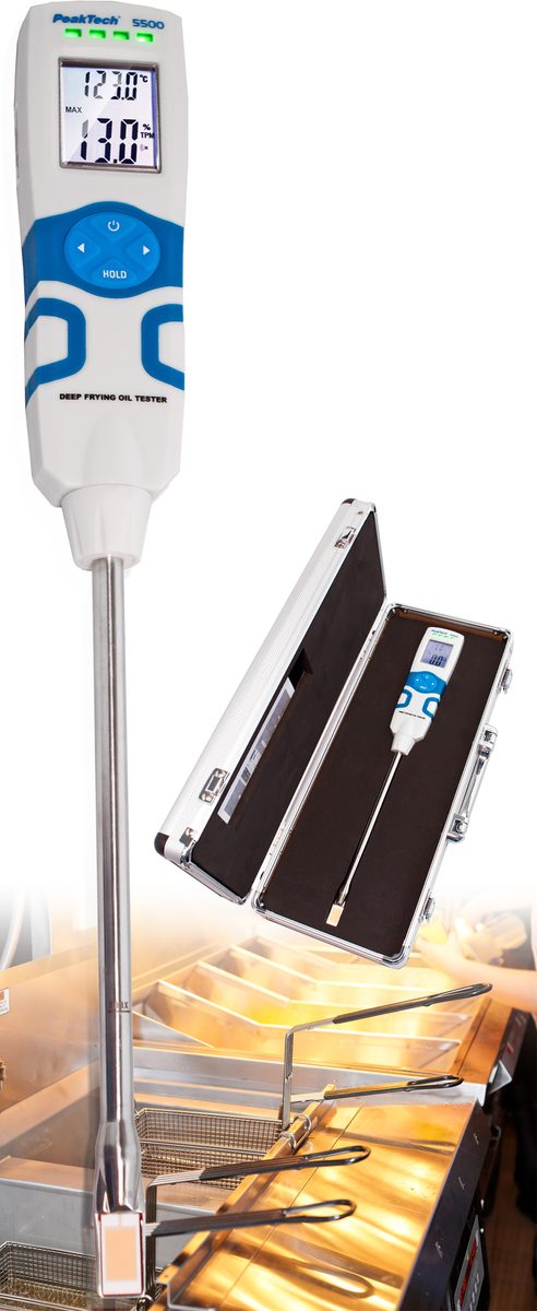 Frying Oil Tester - TPM% and Oil-Temperature, P 5500