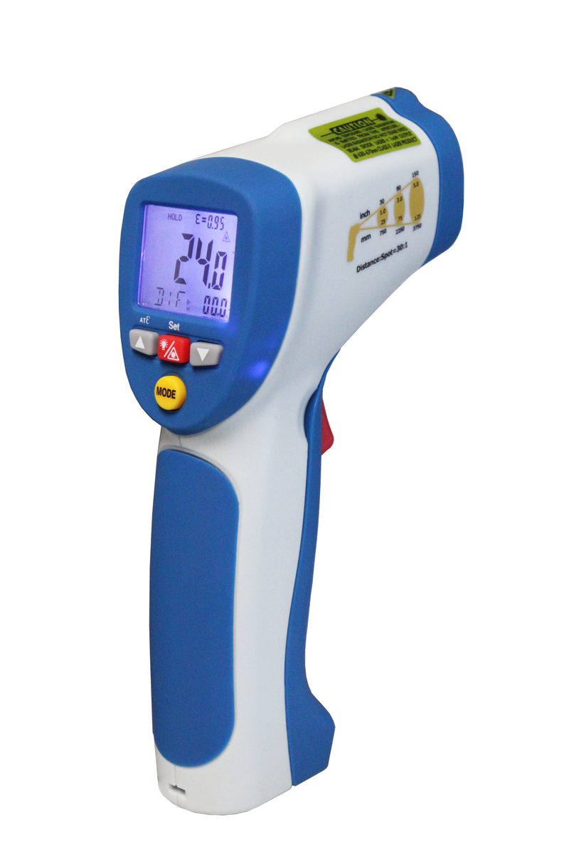 Infrasarkanais un K tipa termometrs, 2 vienā, P 4950