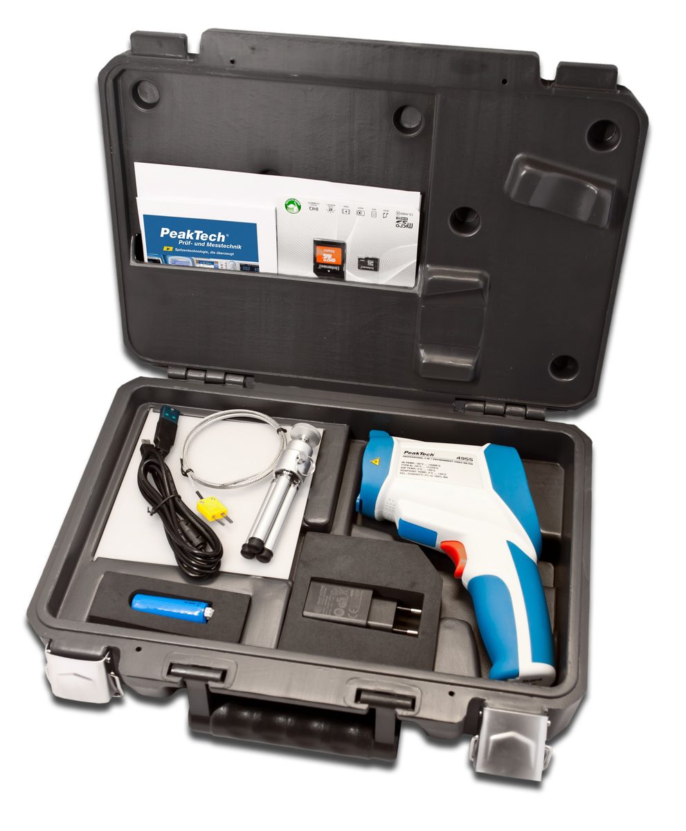 IR-Thermometer -50 … +2200°C, Datalogger, Video, P 4955