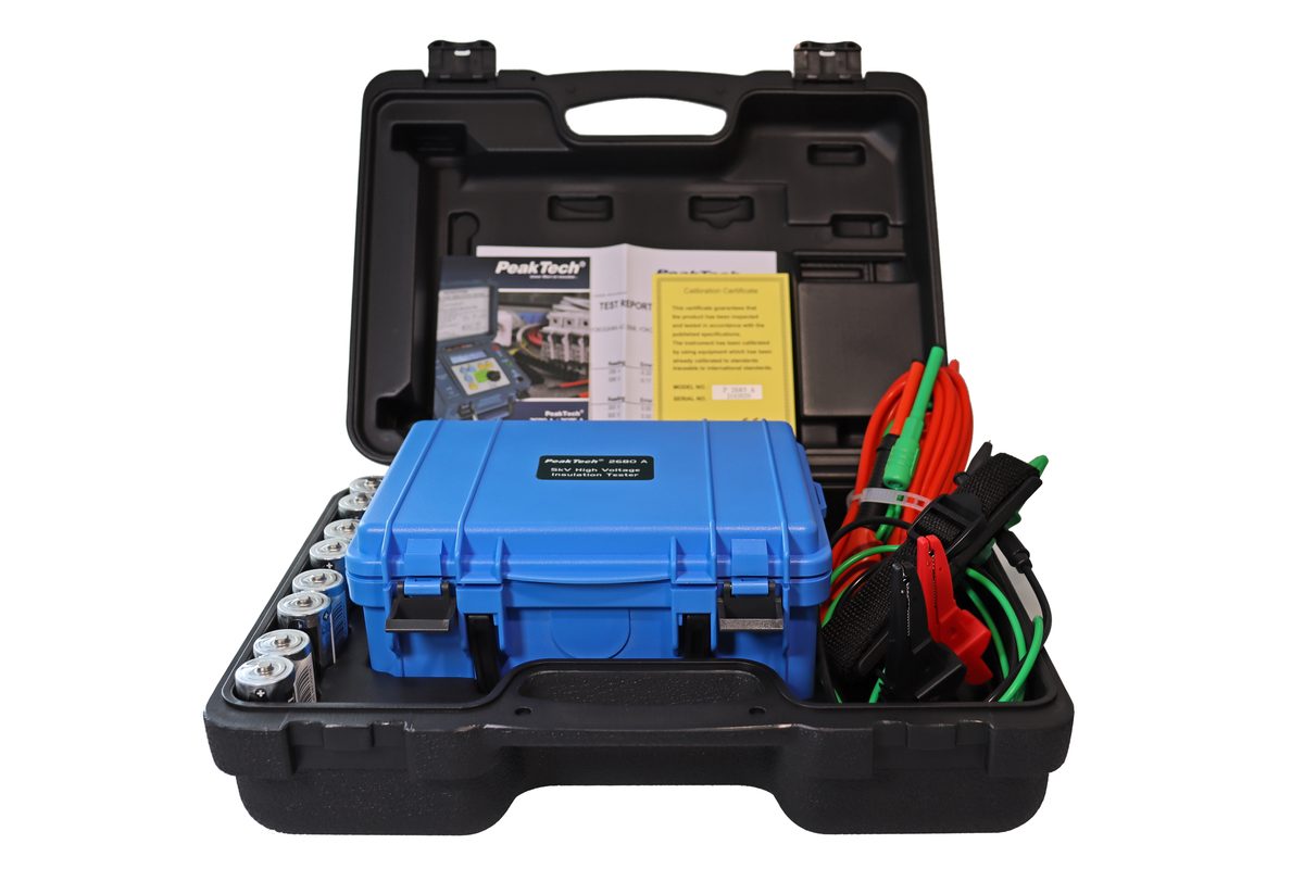 Измеритель изоляции, 500 V…5 kV/1 TΩ, P 2680 A