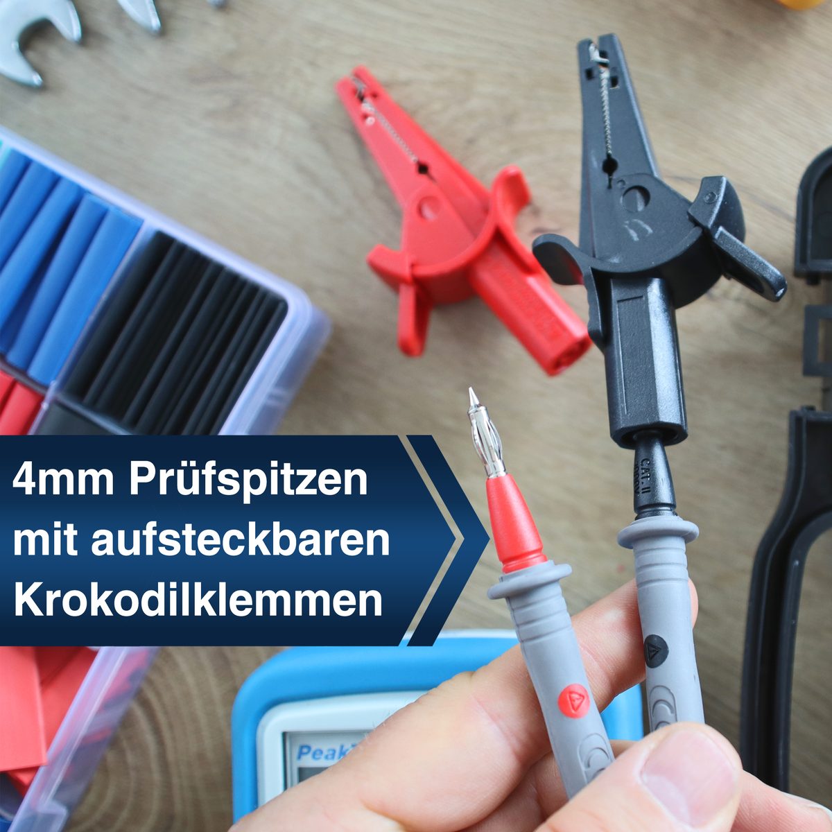Insulation tester 125/250/500/1000 V /4000 MΩ, P 2695