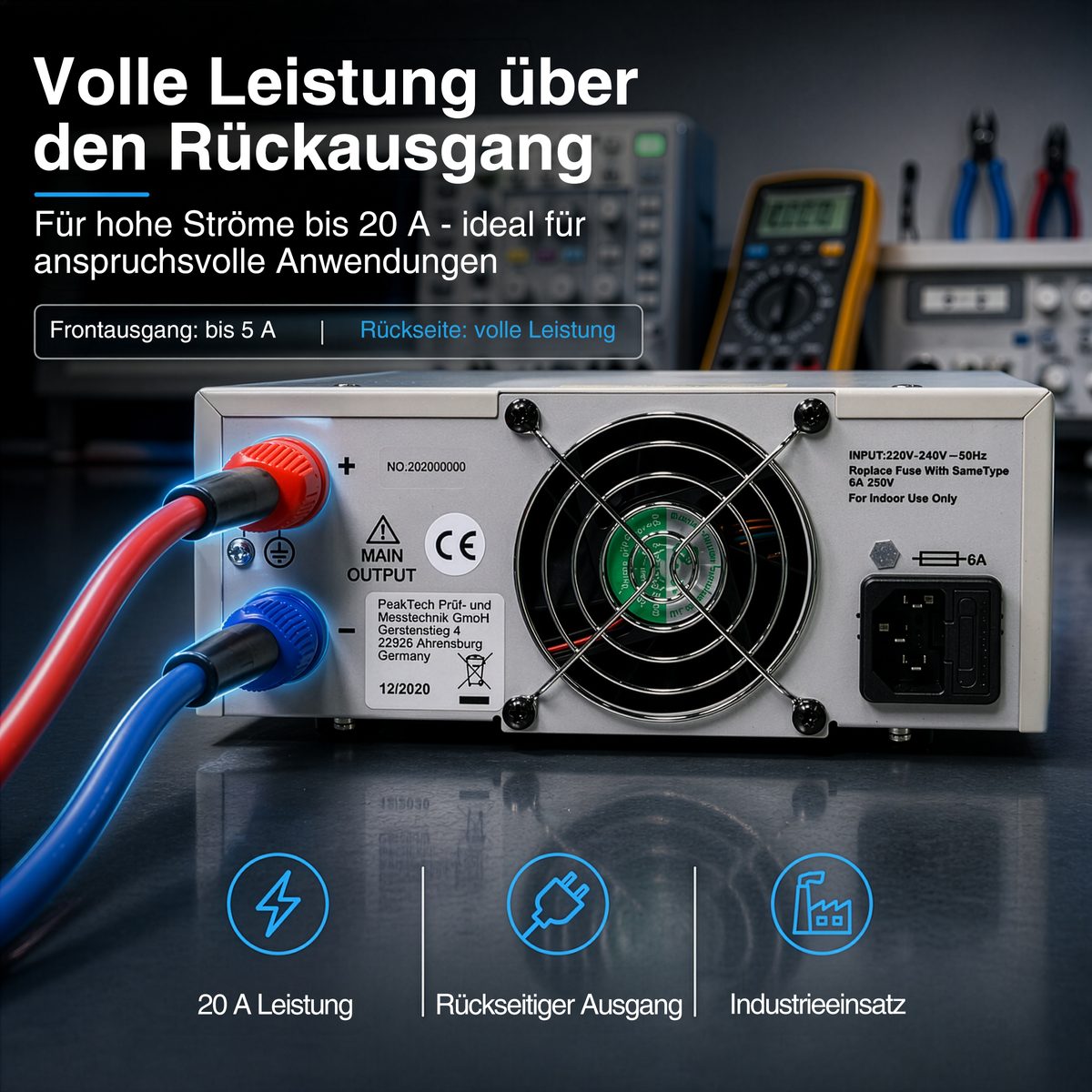 Laboratory Switching Mode Power Supply, P 6155