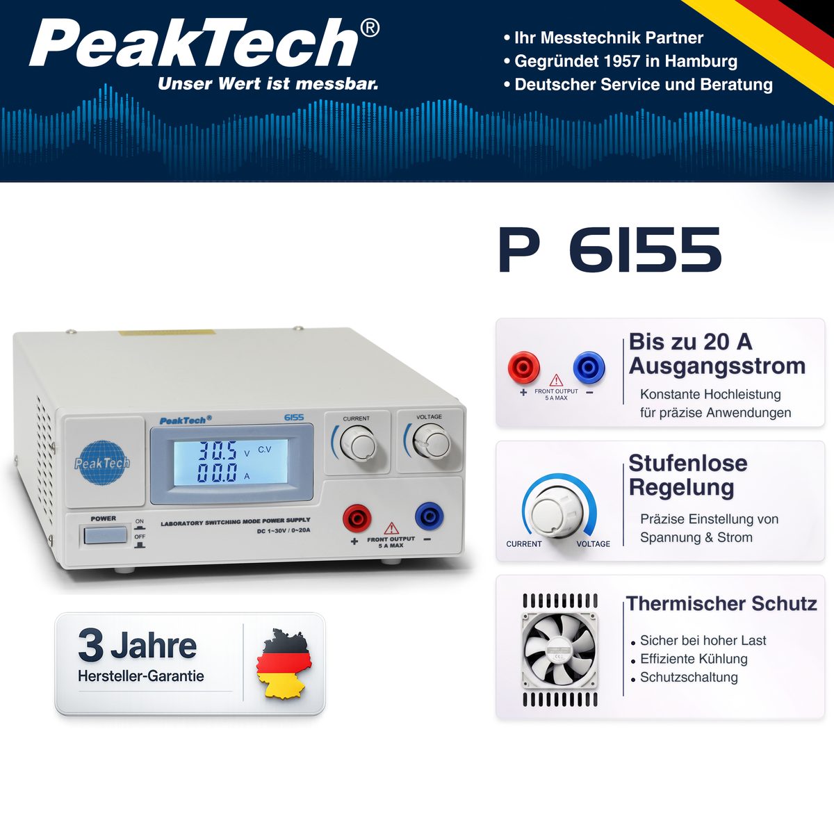 Laboratory Switching Mode Power Supply, P 6155