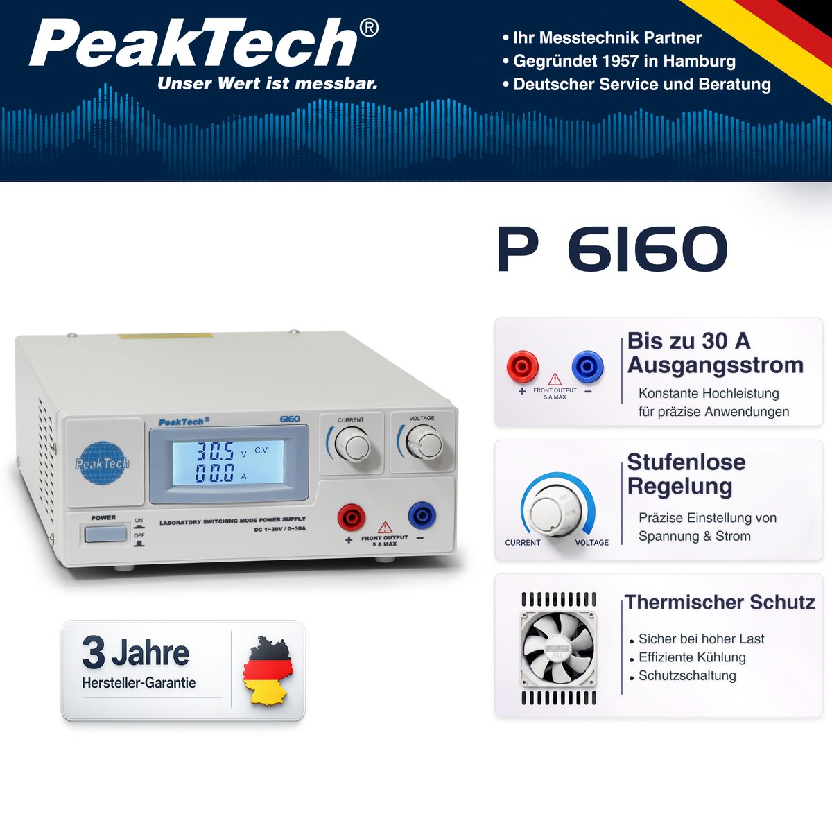 Laboratory Switching Mode Power Supply, P 6160