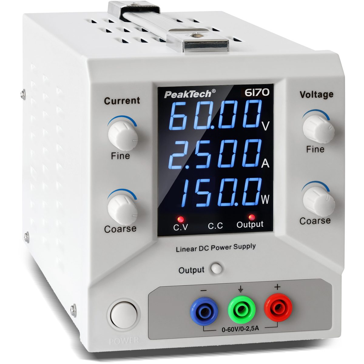 Laboratory power supply 0-60 V / 0-2,5 A DC, P 6170